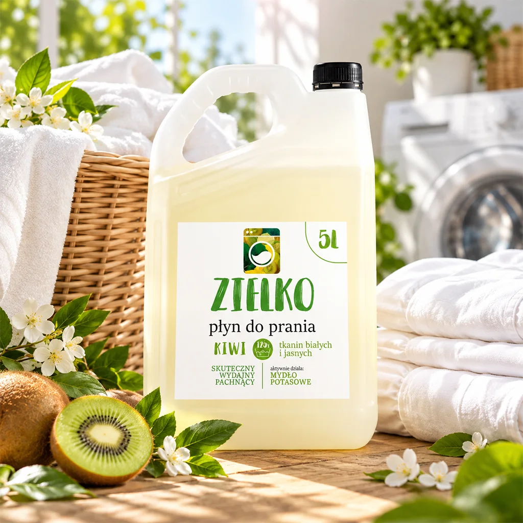 Zielko Detersivo Bucato Bianchi Kiwi 5 L Delicato