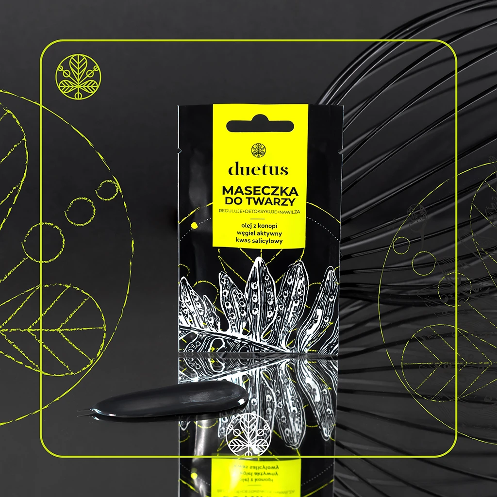 Duetus Maschera Viso Purificante Monodose
