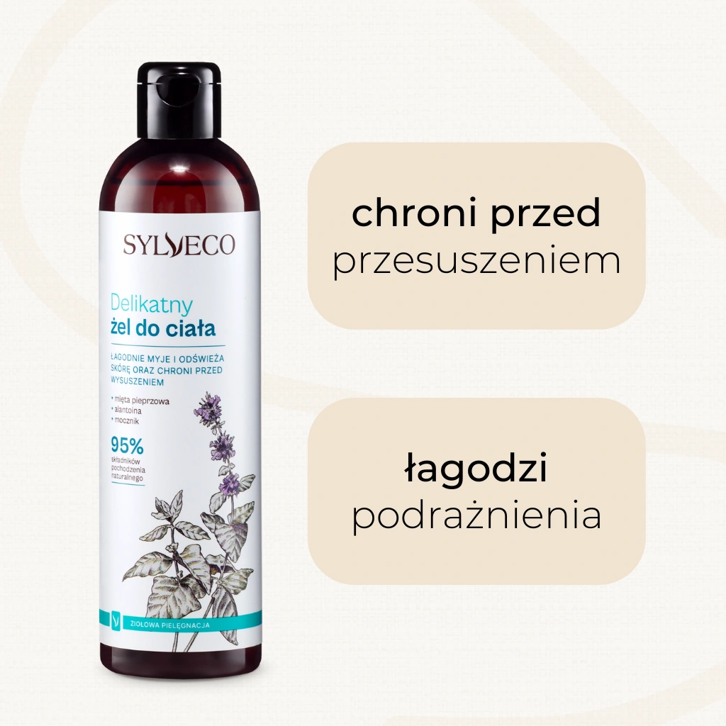 Sylveco Classiche Gel Corpo Menta  delicato pH fisiologico
