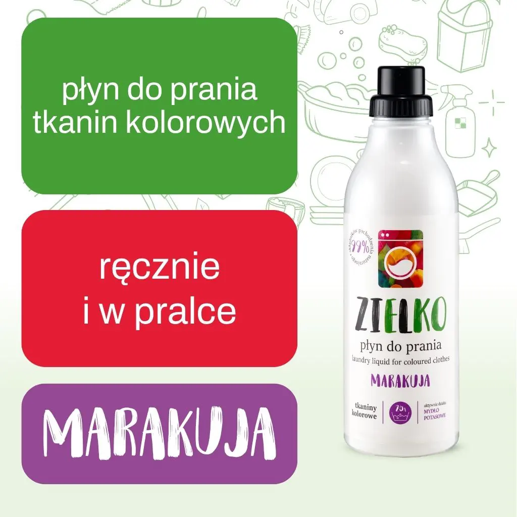 Zielko Detersivo Bucato Colorati 1 l Maracuja