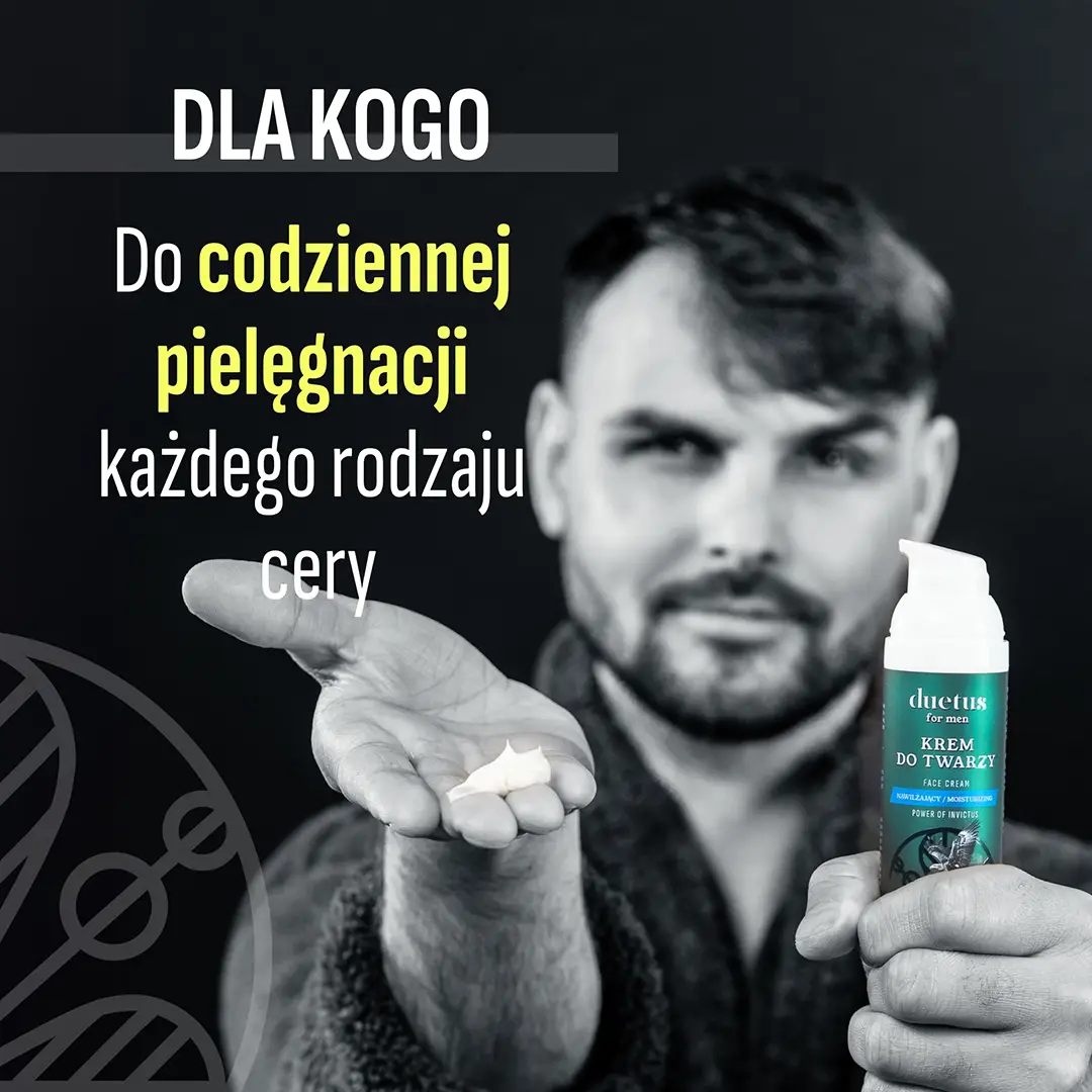 Duetus For Men Power of Invictus Crema Viso idratante