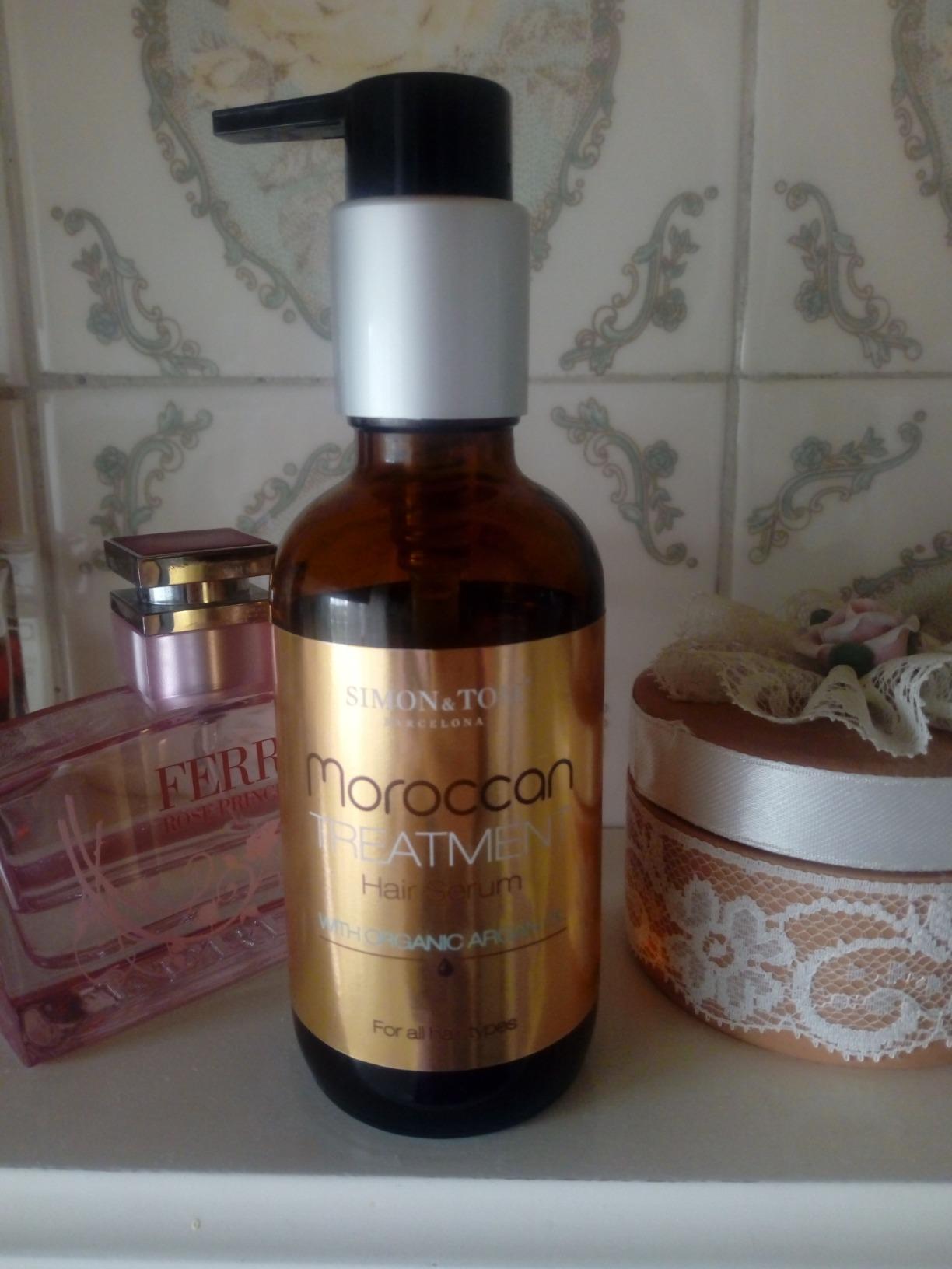Simon & Tom Moroccan Siero Capelli Argan 100 ml Anticrespo