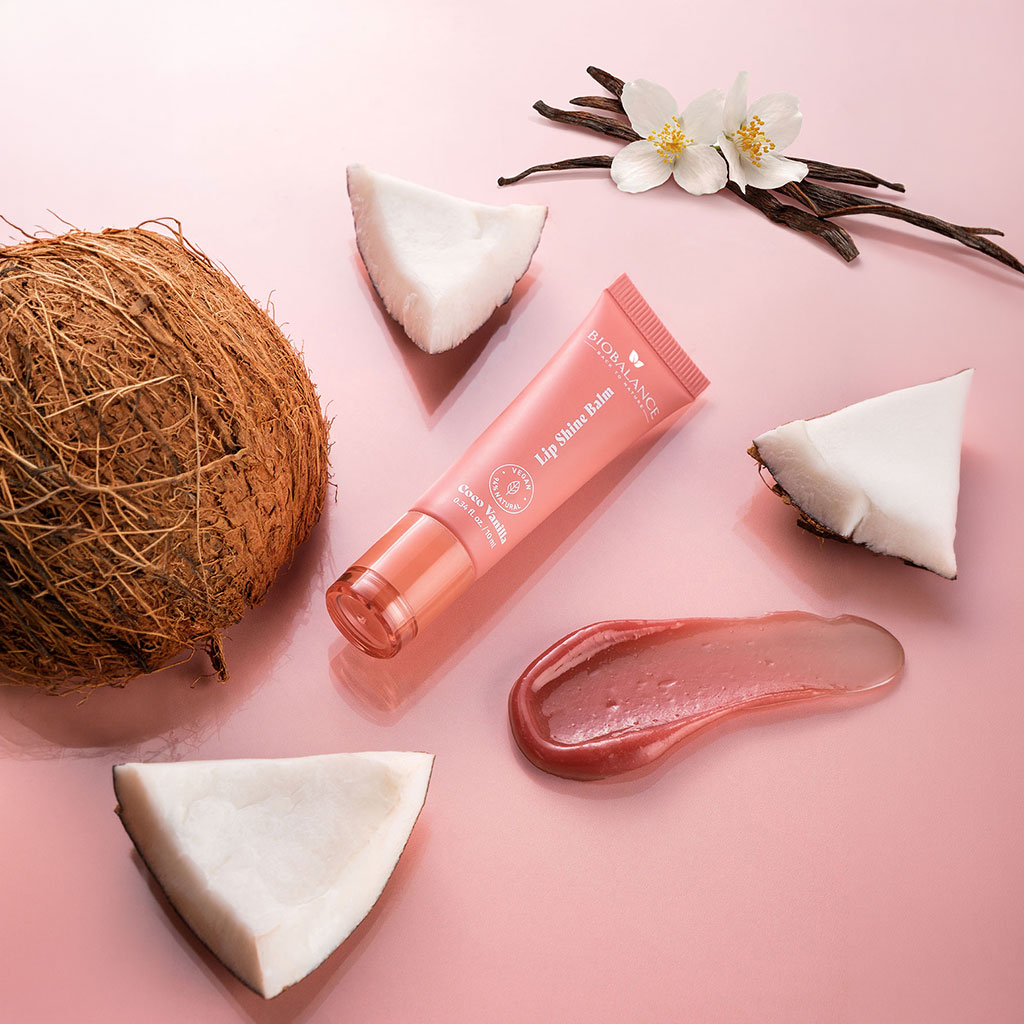 Biobalance Lip Shine Balm Coco Vanilla 10 ml gloss labbra