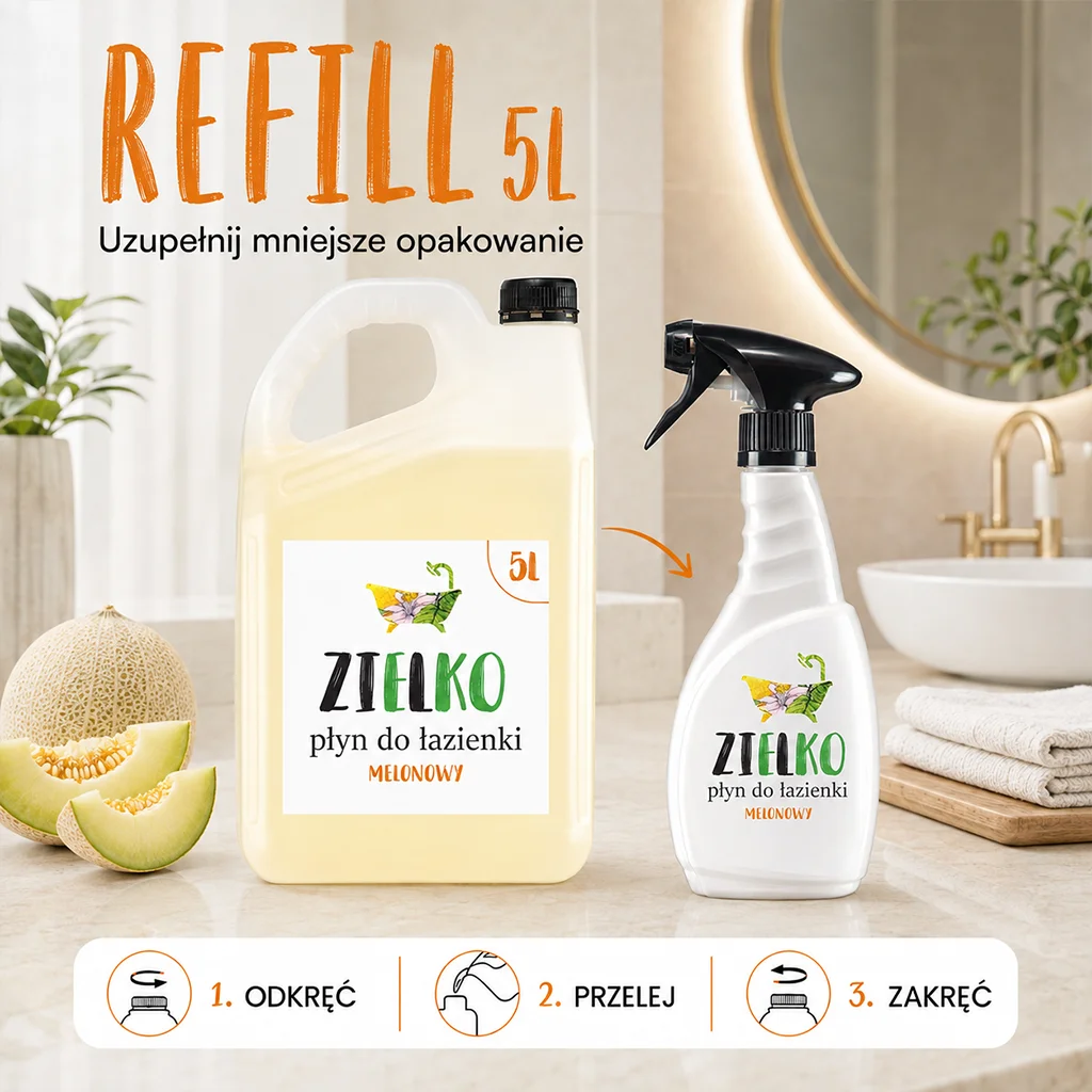 Zielko detergente bagno anticalcare igienizzante 5 L