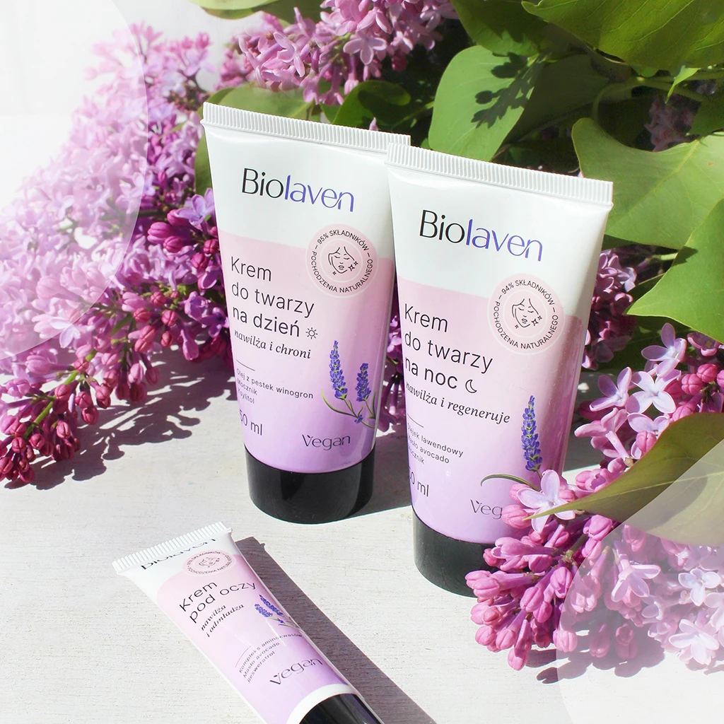 Biolaven Crema Viso Giorno Idratante Uva Lavanda