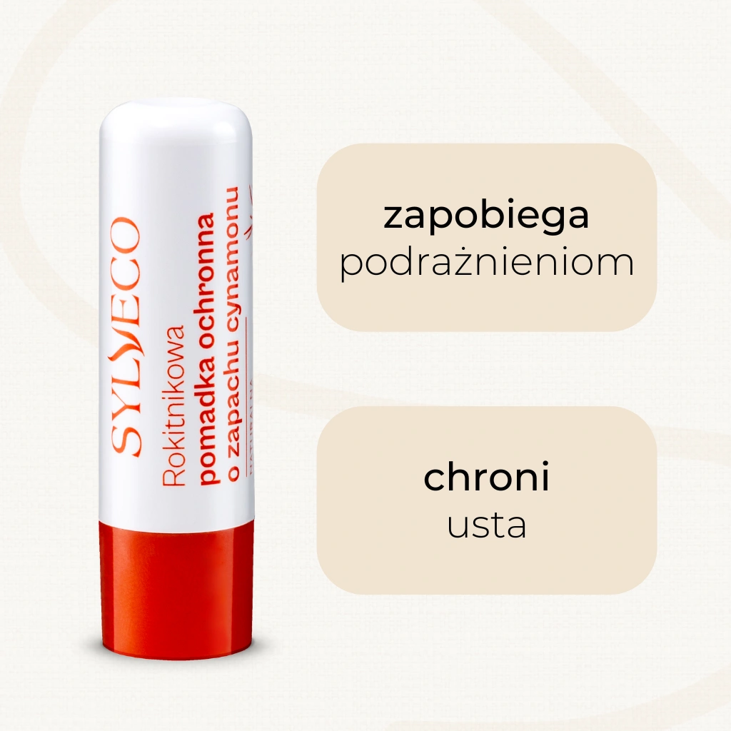Sylveco Balsamo Labbra Olivello Spinoso Cannella 4,6 g