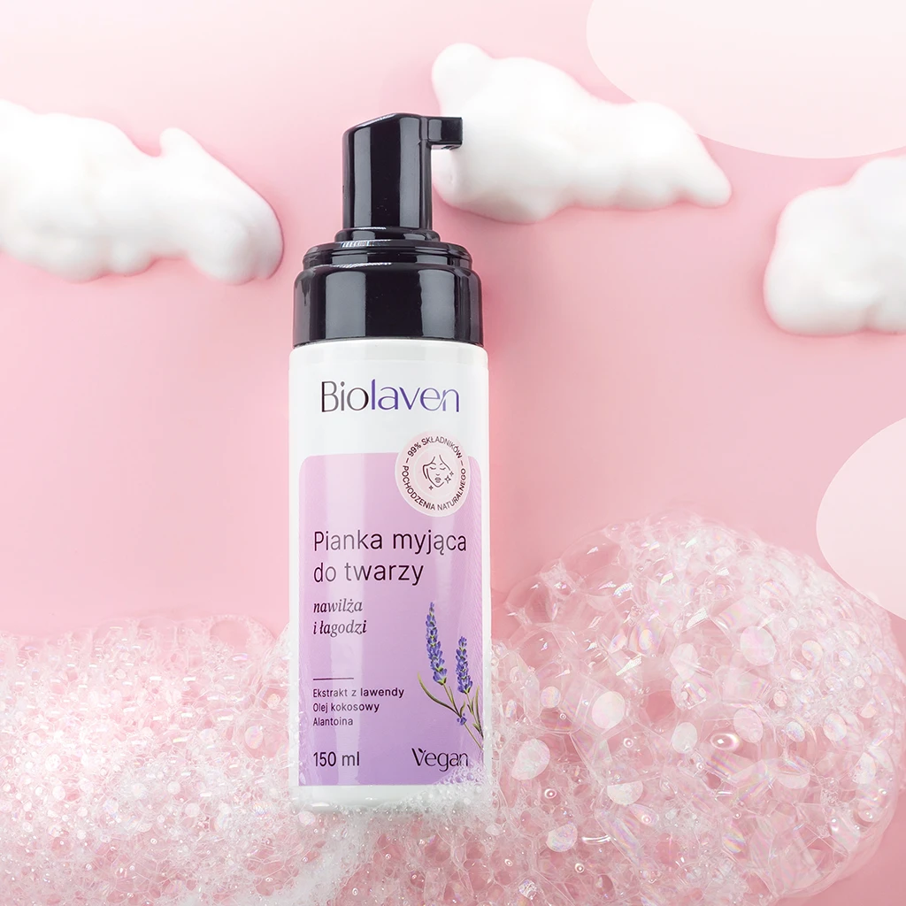 Biolaven Schiuma Detergente Viso 150 ml Lenitiva