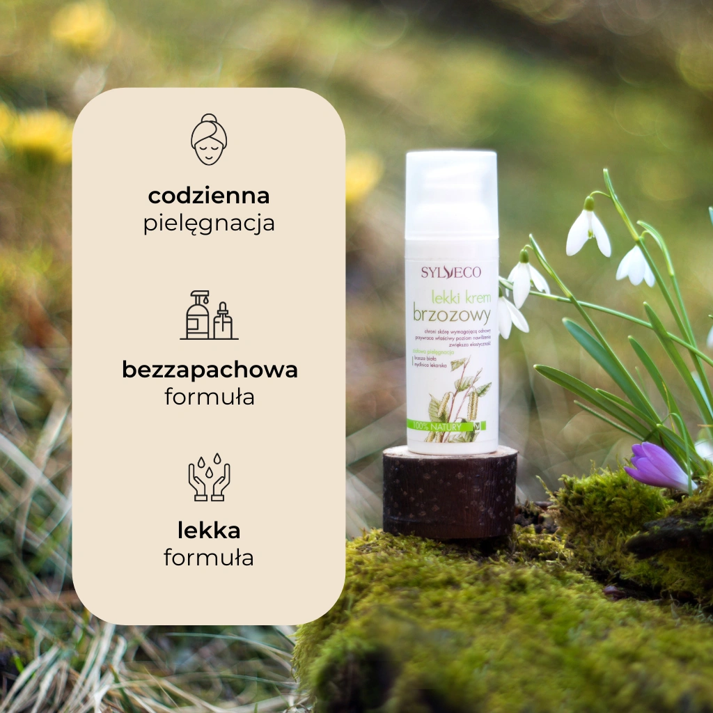 Sylveco Crema Betulla Leggera viso 50 ml idratante
