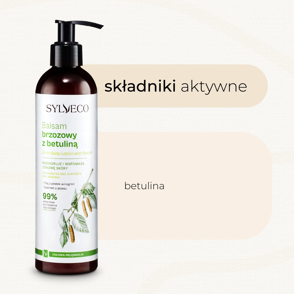 Sylveco Balsamo Corpo Betulla e Betulina 300 ml Pelle Secca
