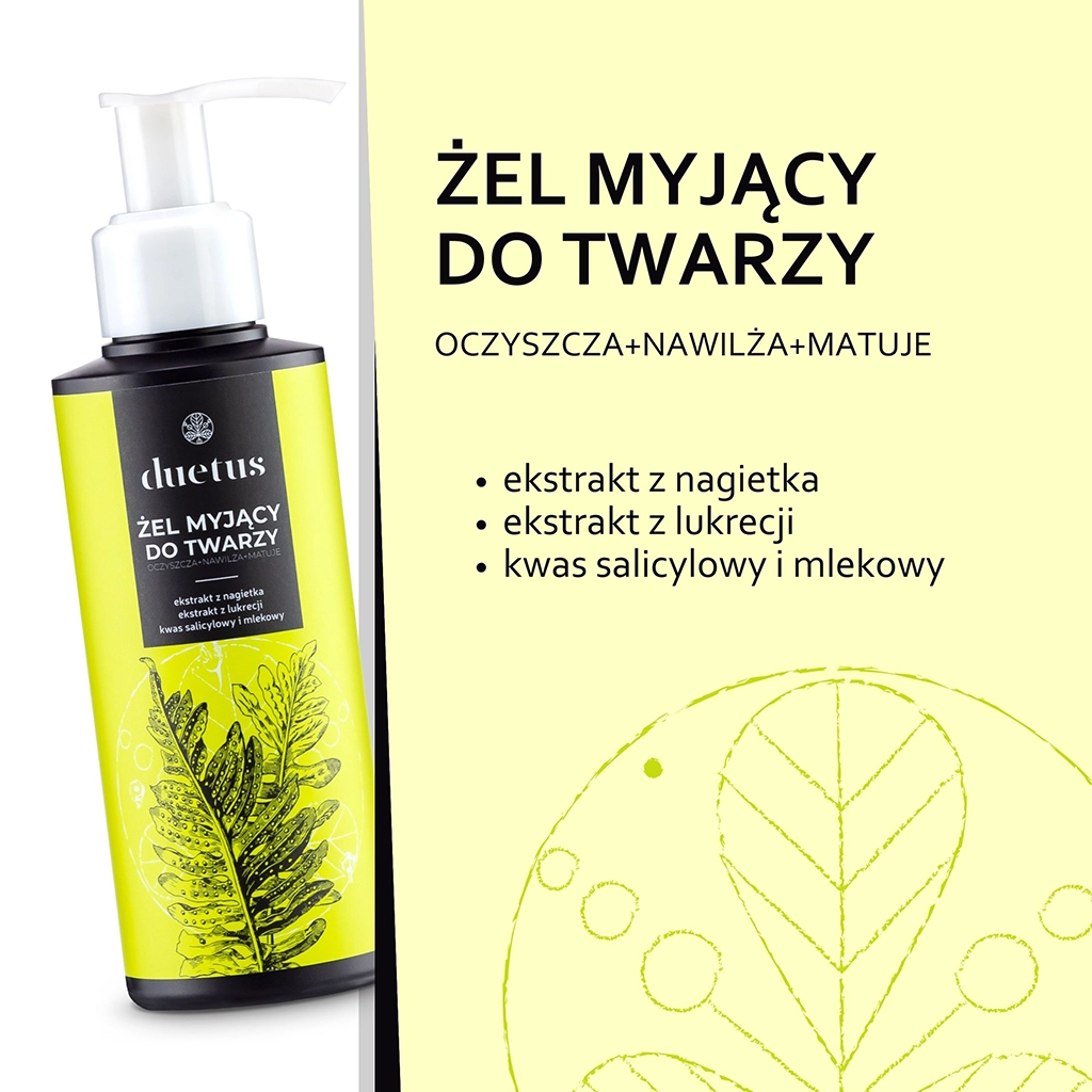 Duetus Set Viso Lei e Lui Gel Detergente + Tonico
