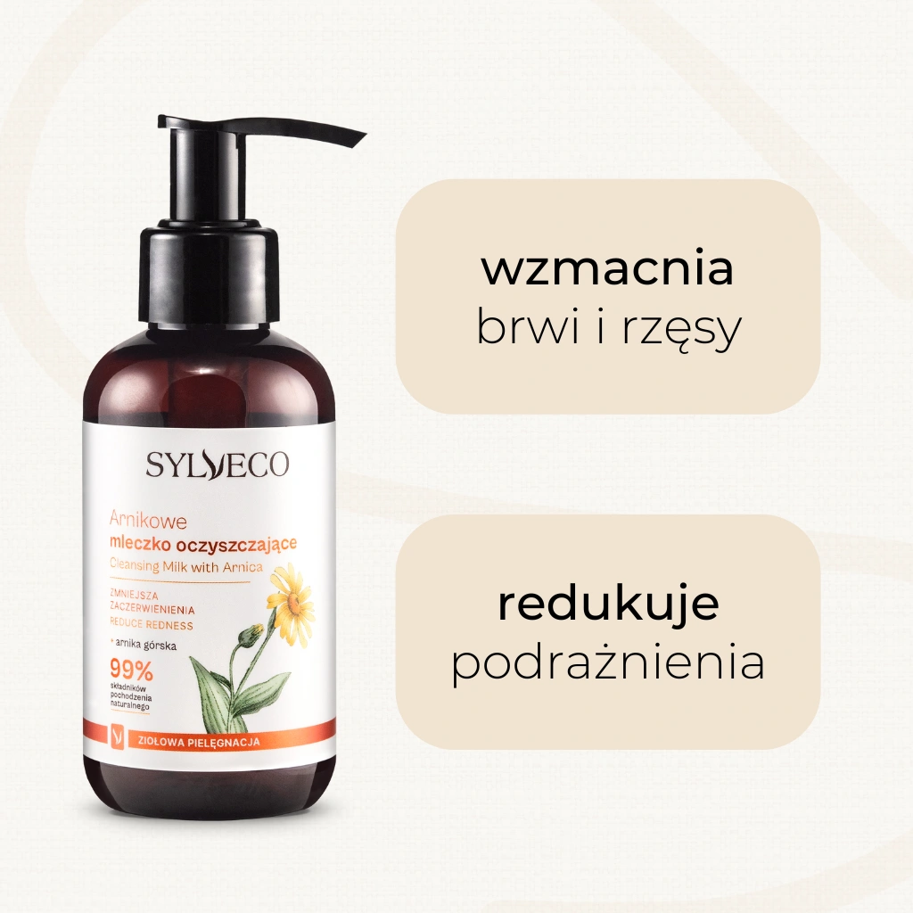 Sylveco Classico Arnica Latte Detergente Viso 150 ml Sensibile