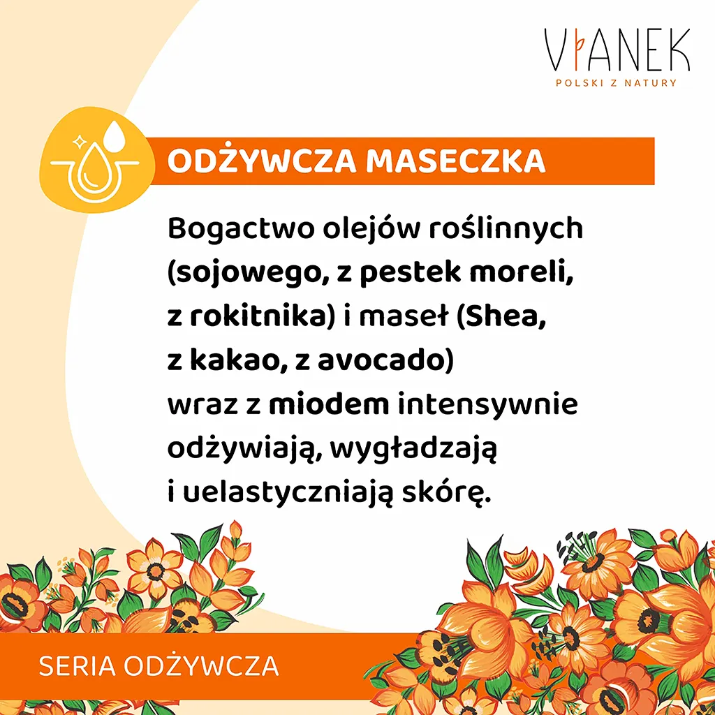 Vianek Classico Maschera Scrub Viso Nutriente 70 g miele