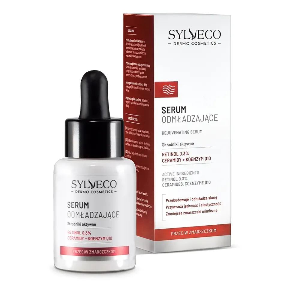 Sylveco Dermo Siero Viso Ringiovanente Retinolo 0,3%