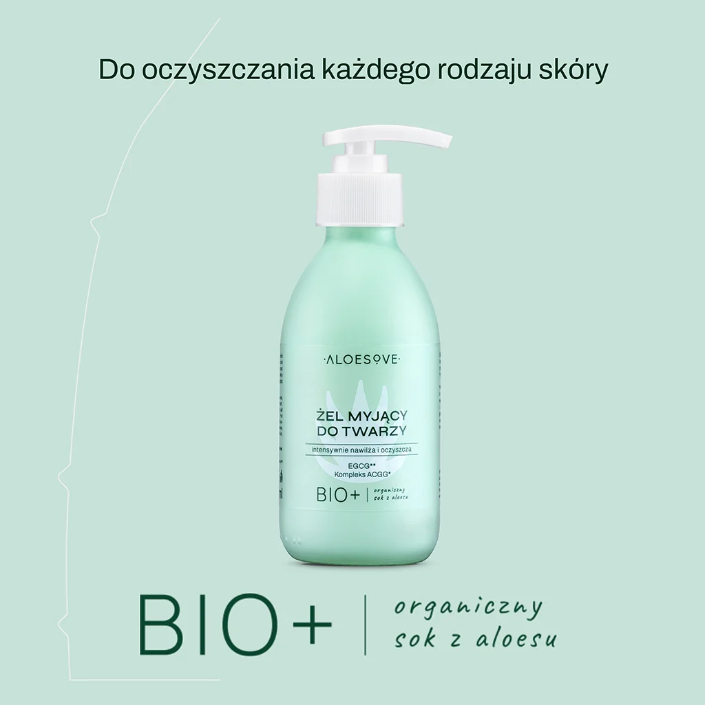Vianek Aloesove Gel Detergente Viso 190 ml Pelle Sensibile