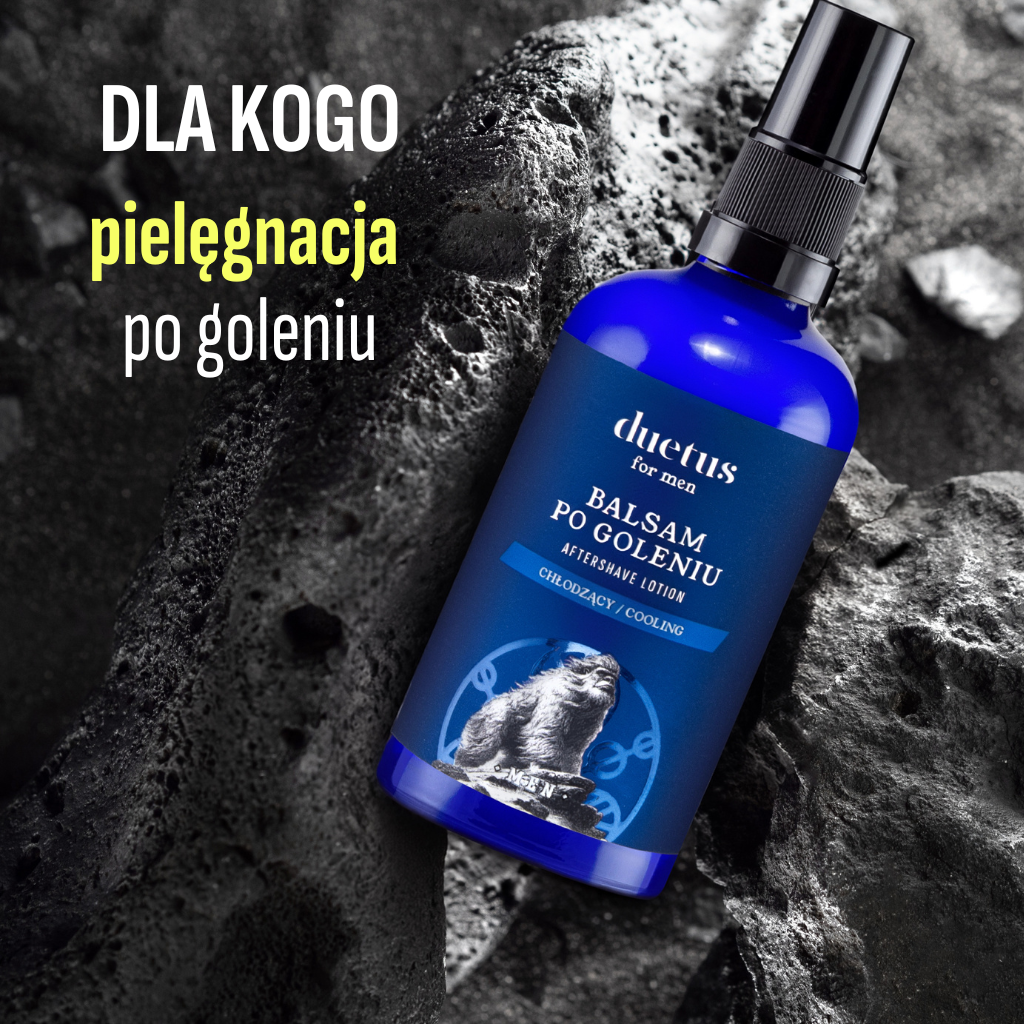 Duetus For Men balsamo dopobarba rinfrescante mentolo agrumi