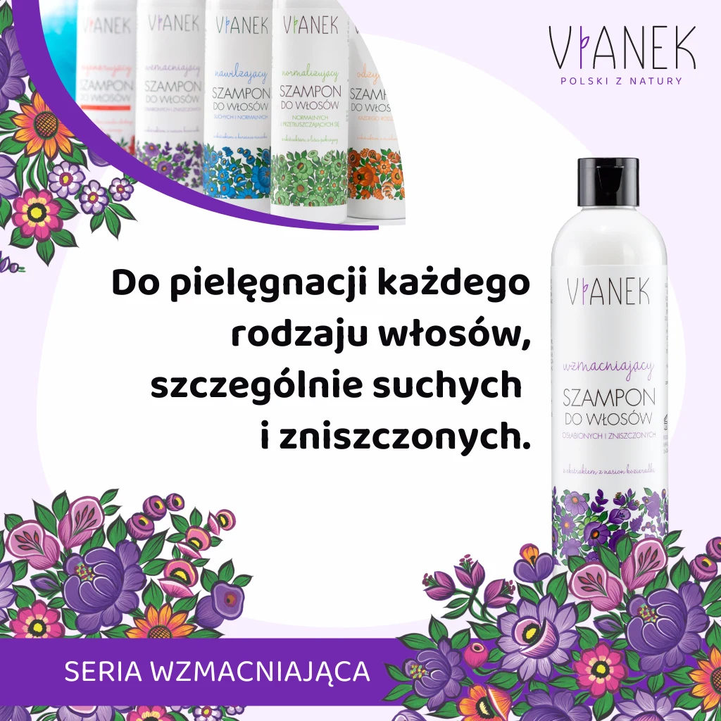 Vianek Shampoo Rinforzante Capelli Secchi 300 ml