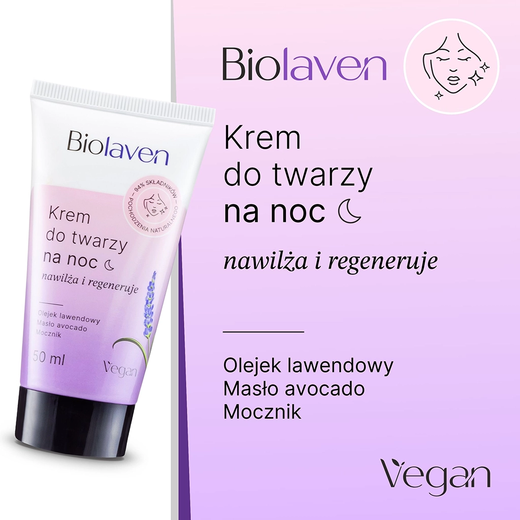 Biolaven Set Viso Notte 3 Pezzi Nutriente da Viaggio