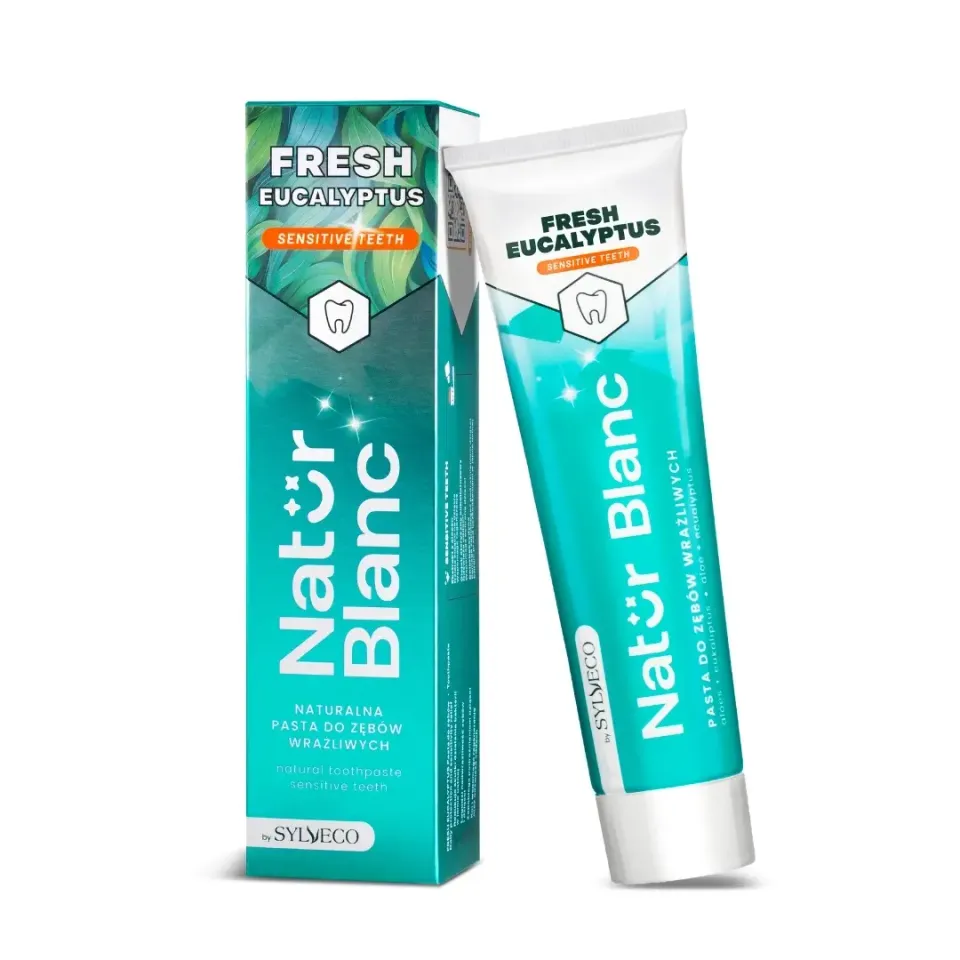 Sylveco Natur Blanc dentifricio Fresh Eucalyptus denti sensibili