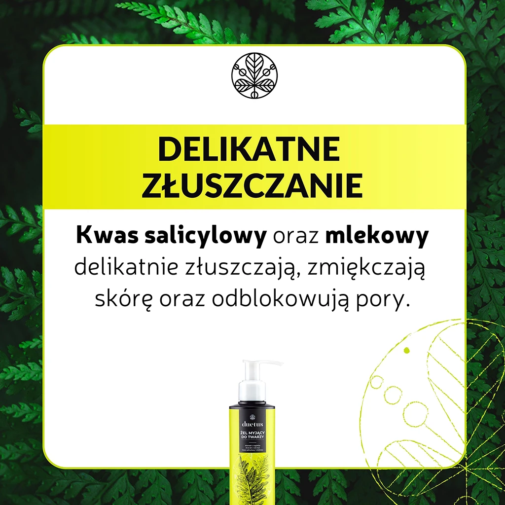 Vianek Duetus gel detergente viso purificante pelle grassa