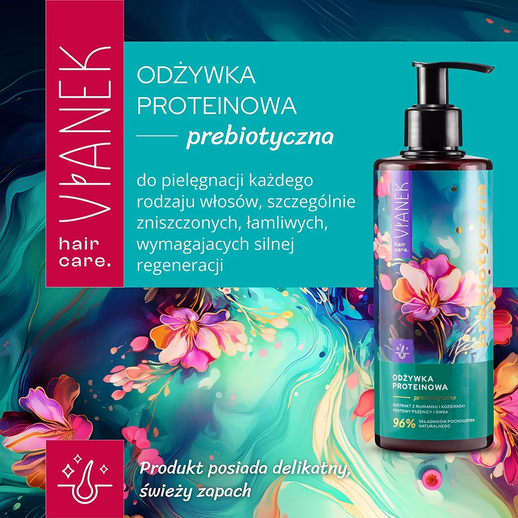 Vianek Prebiotico Balsamo Capelli Proteico Riparatore