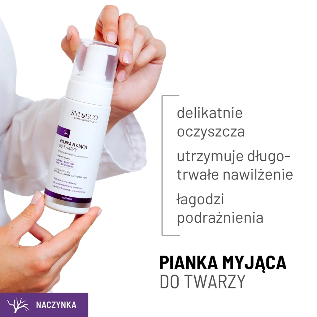 Sylveco Dermo Schiuma Detergente Viso Lenitiva