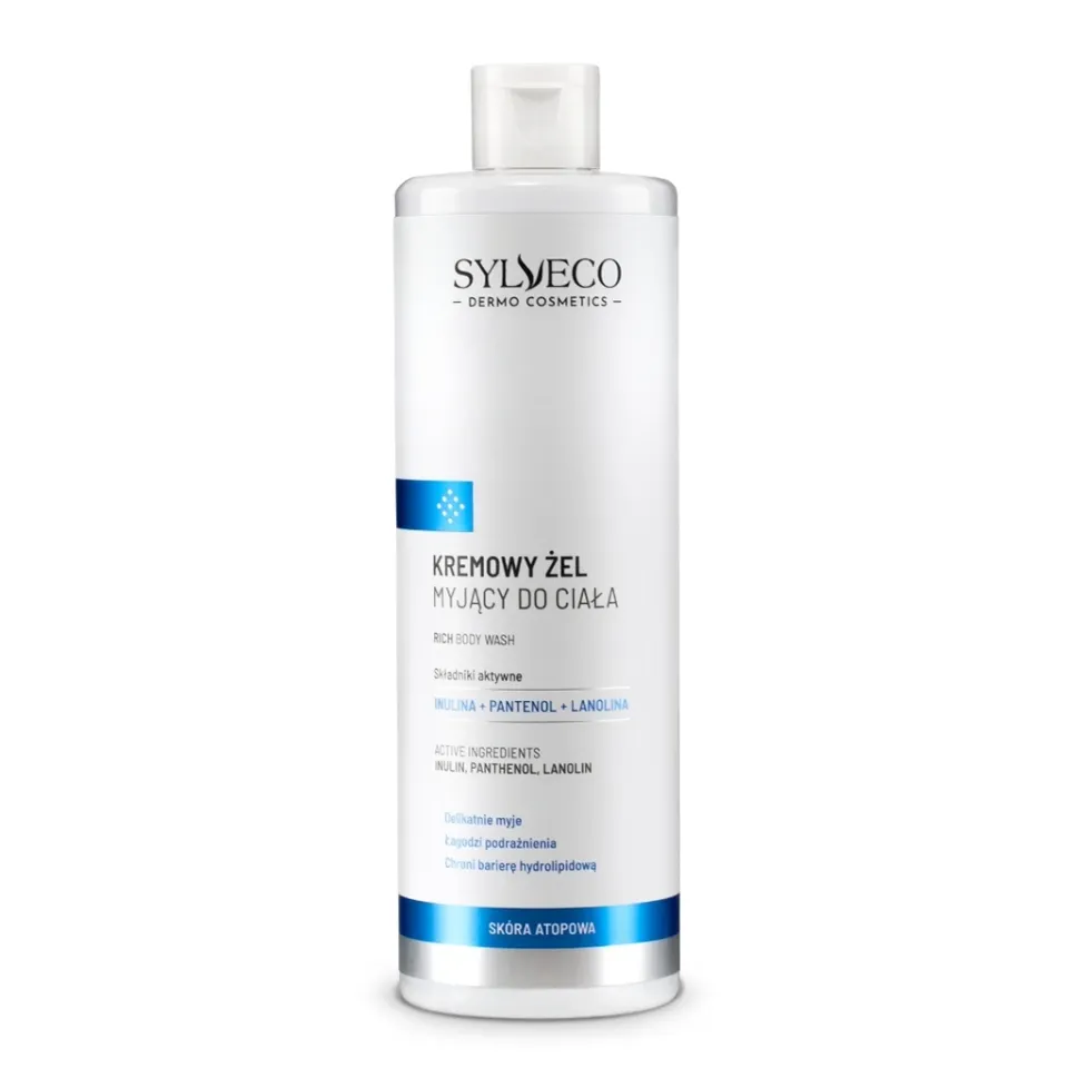 Sylveco Dermo Gel Detergente Corpo Cremoso Lenitivo