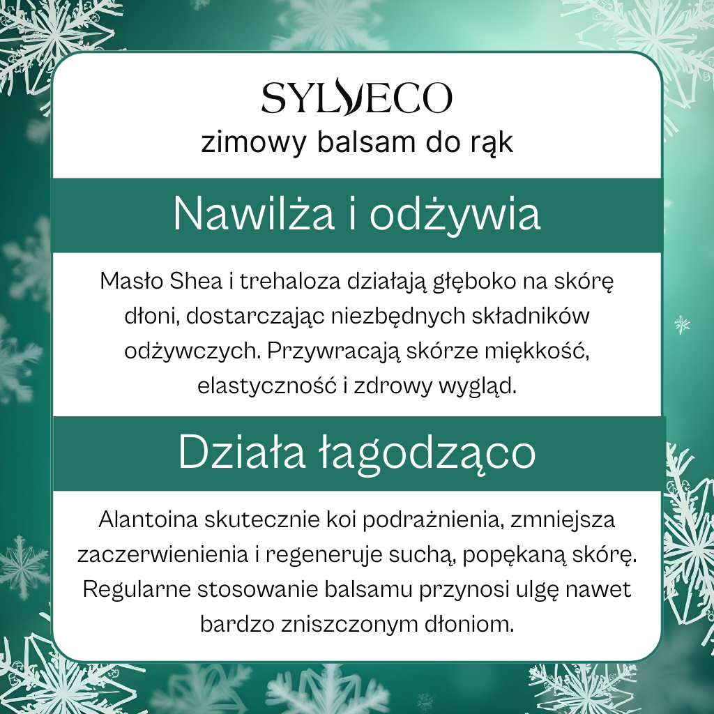 Sylveco Classiche crema mani invernale pino e cannella