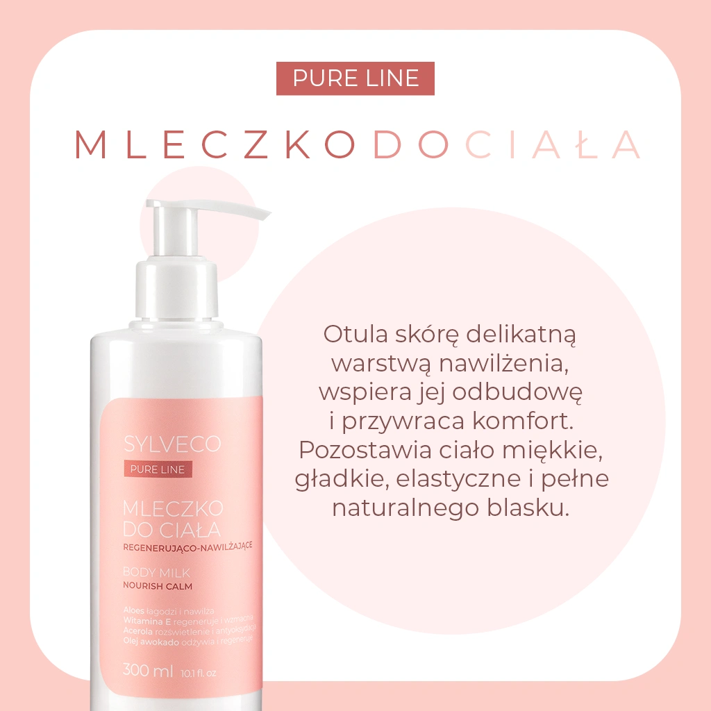 Vianek Sylveco Pure Line Latte Corpo Rigenerante Idratante