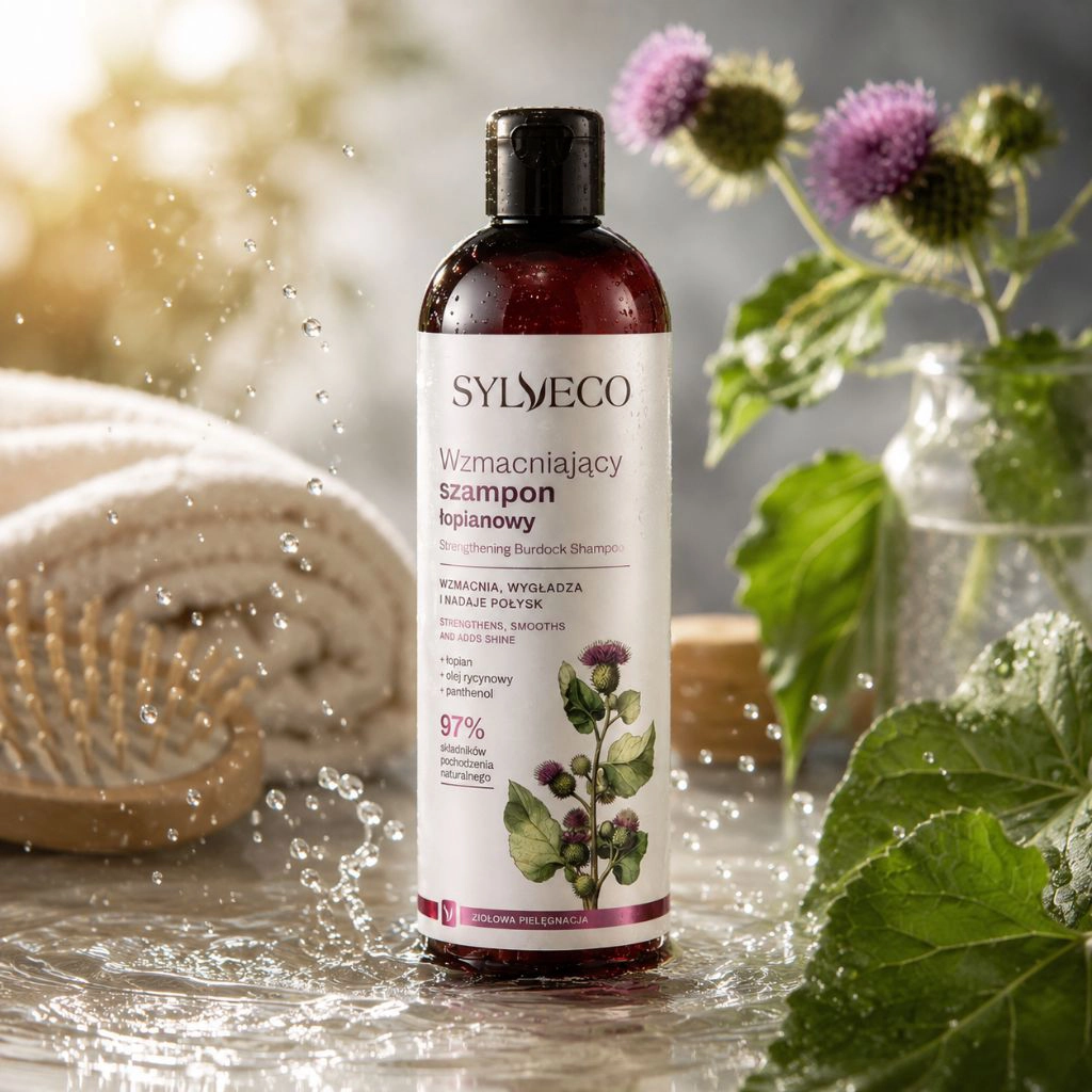 Sylveco shampoo rinforzante alla bardana capelli deboli