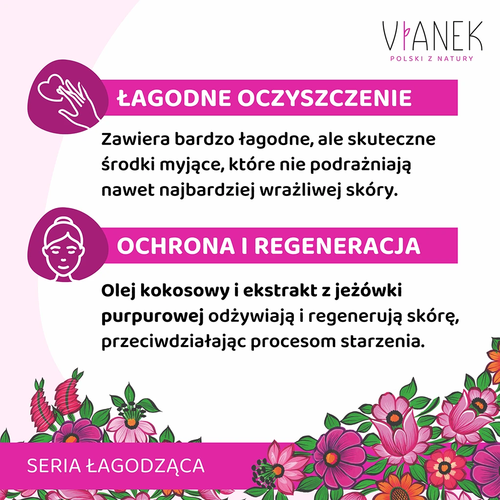 Vianek Classico Lenitivo Gel Doccia Cremoso Pelle Sensibile