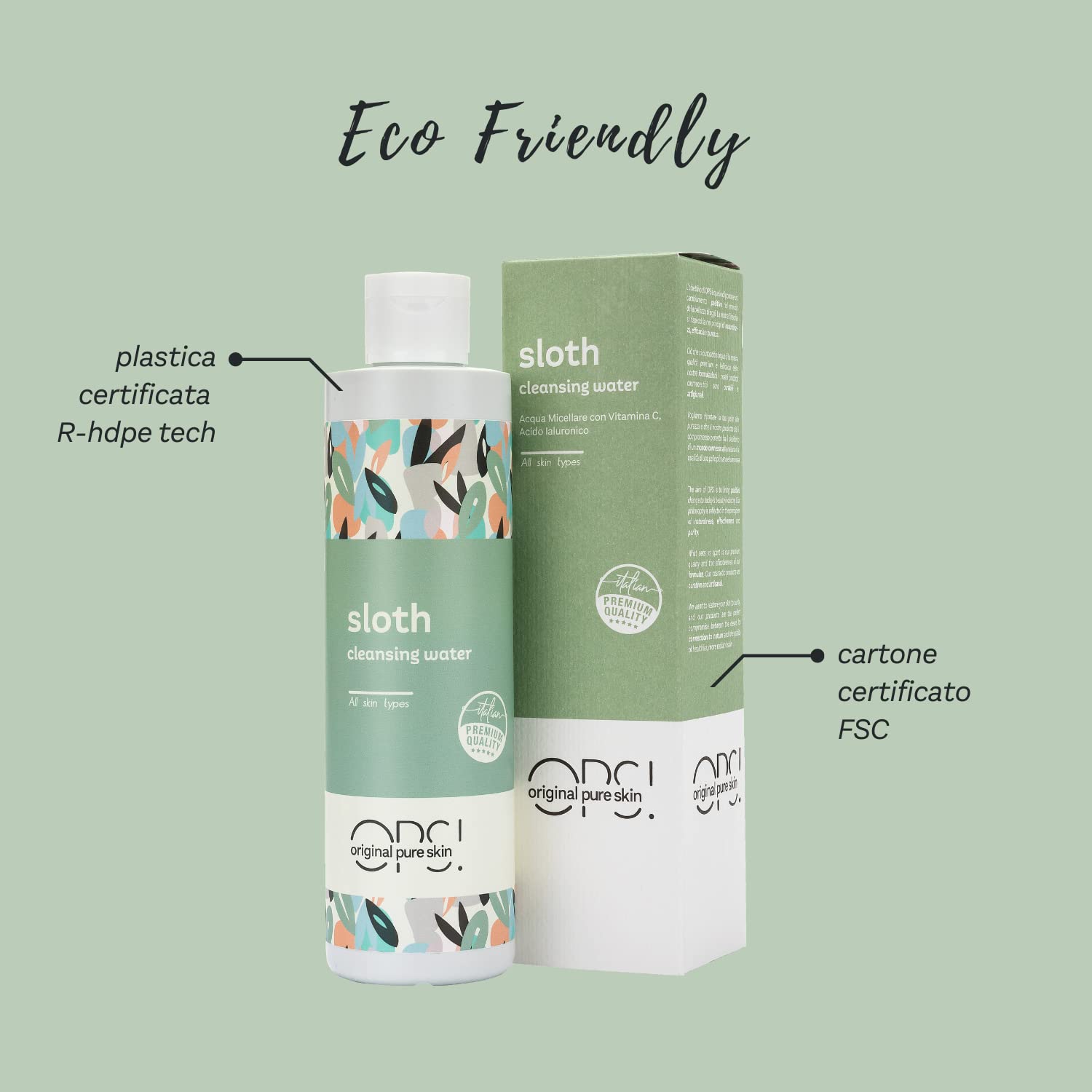 OPS! Original Pure Skin Sloth Acqua Micellare 250 ml Vitamina C