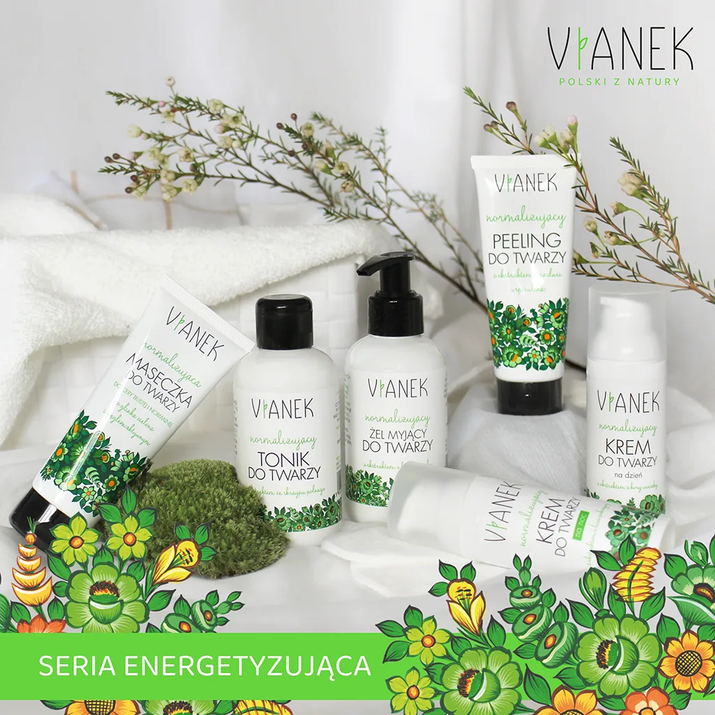 Vianek crema viso notte normalizzante 50 ml
