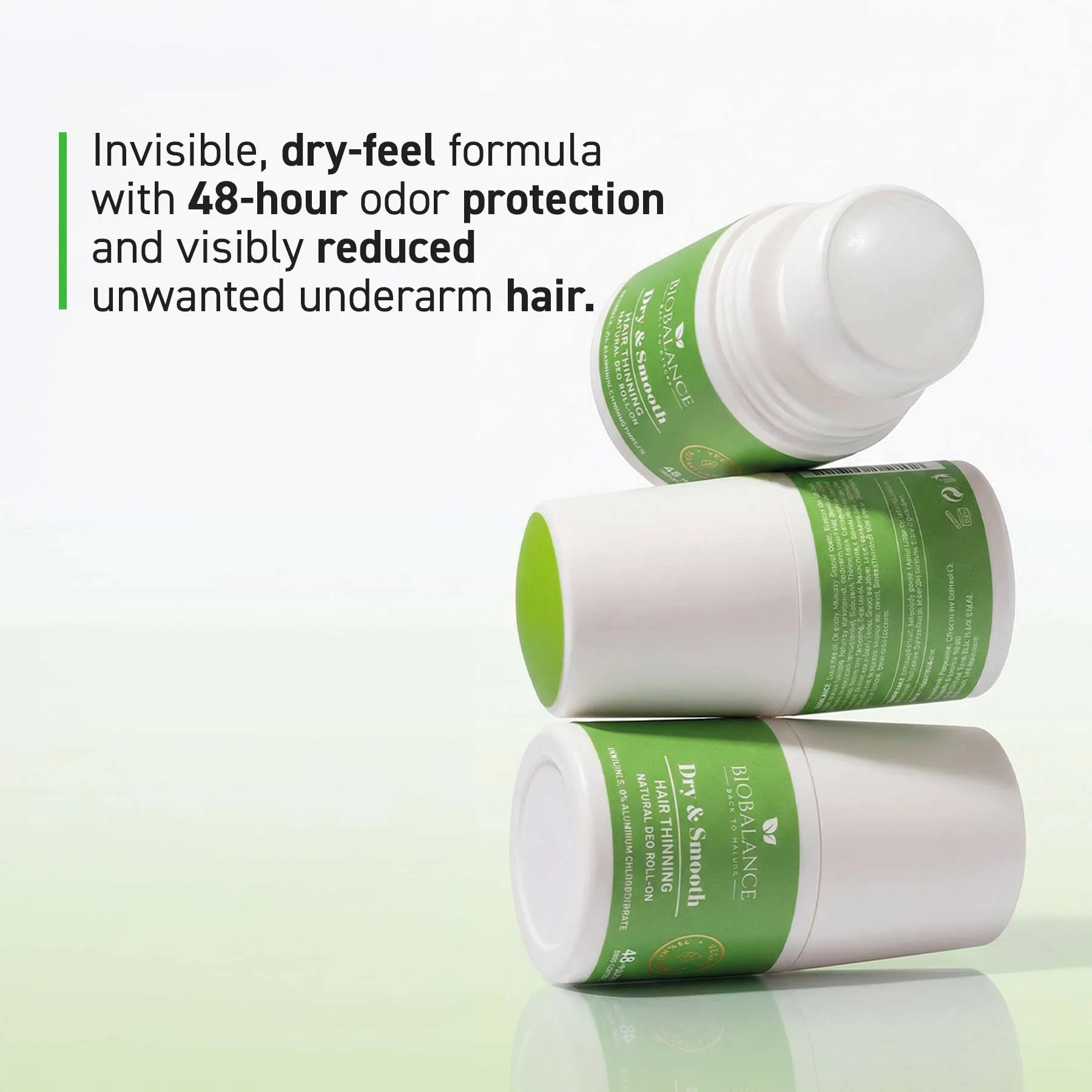 Biobalance Dry & Smooth deodorante roll-on 50 ml naturale