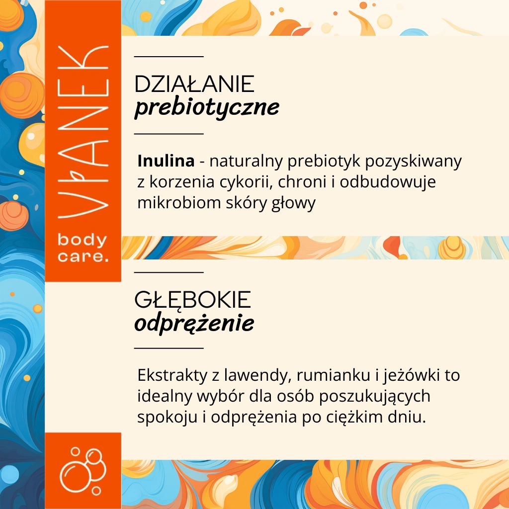 Vianek Prebiotico bagnoschiuma rilassante lavanda delicato