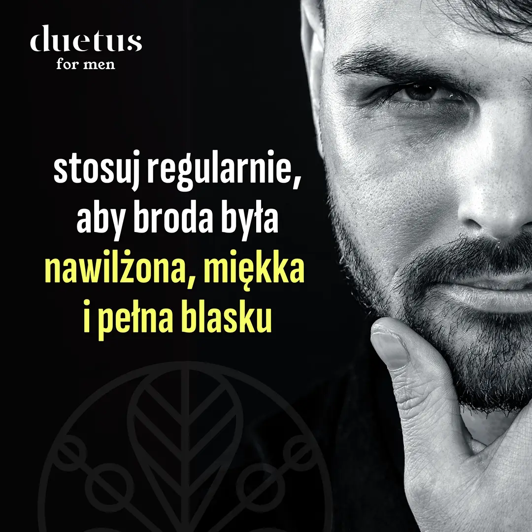 Duetus For Men Olio da Barba Nutriente ammorbidente