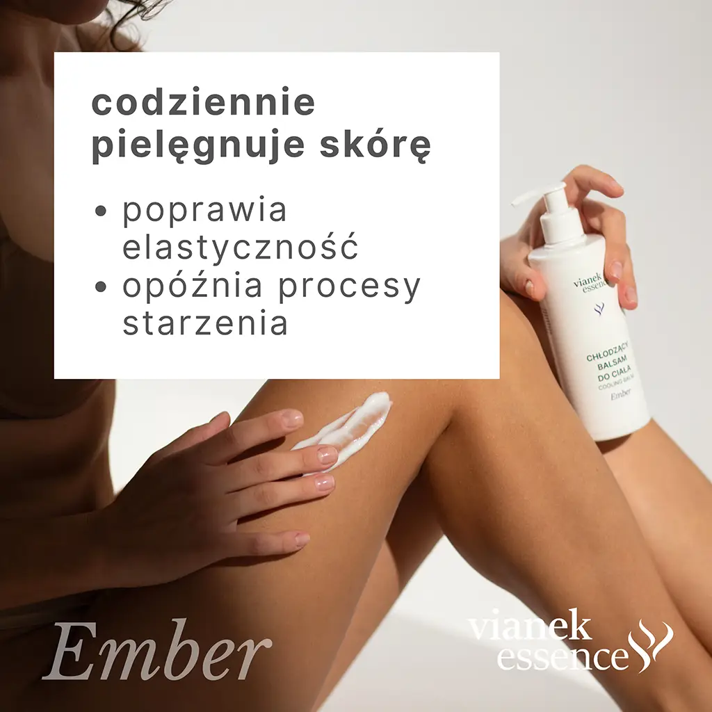 Vianek Essence Ember Balsamo Corpo Rinfrescante Mentolo 300 ml
