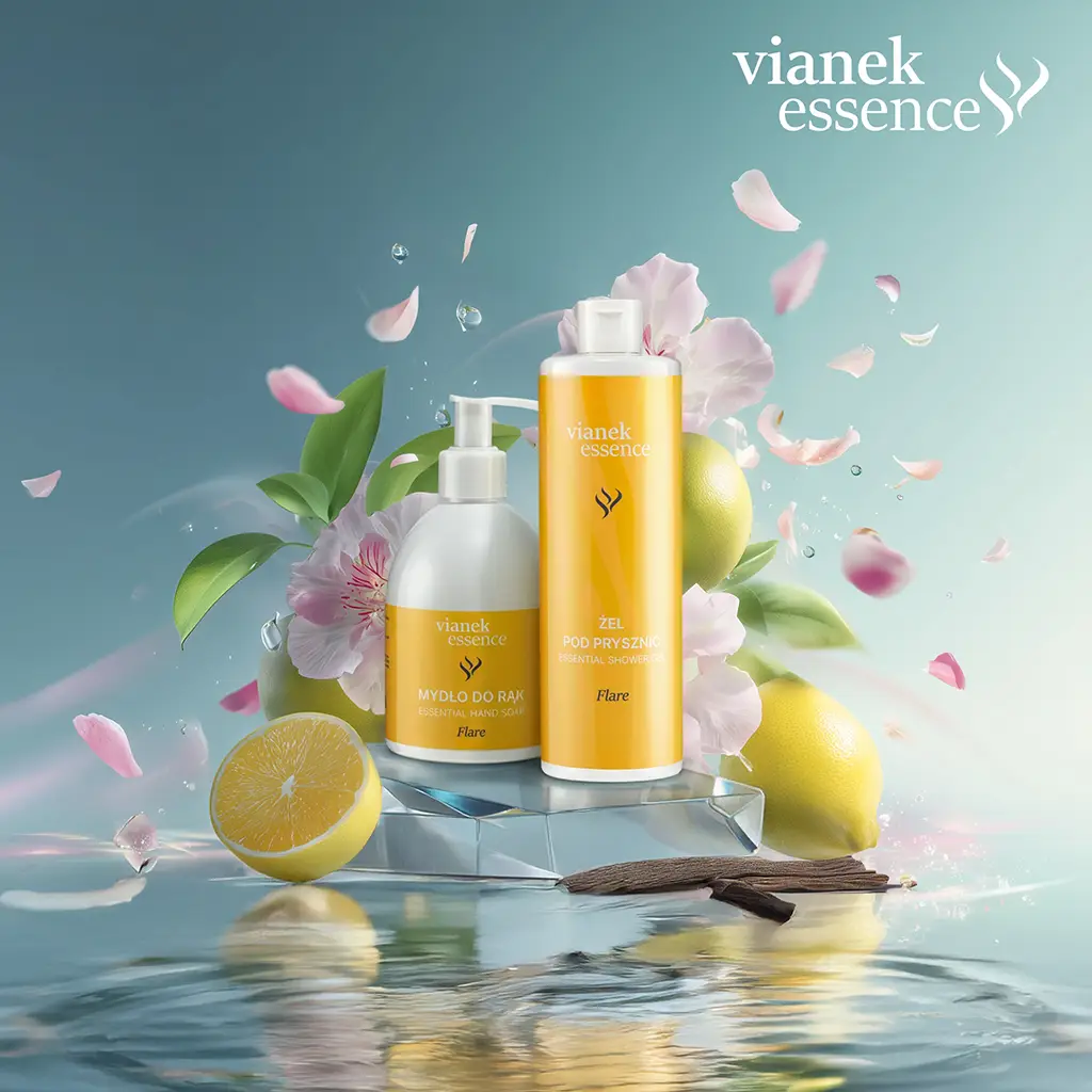 Vianek Essence Flare Gel Doccia Agrumi Legno