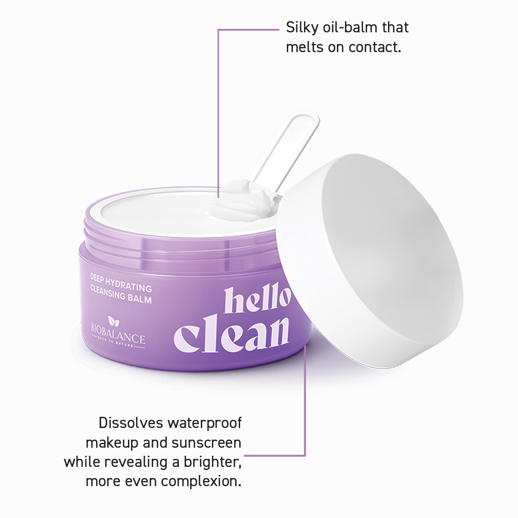 Biobalance Hello Clean Balsamo Struccante 100 ml idratante