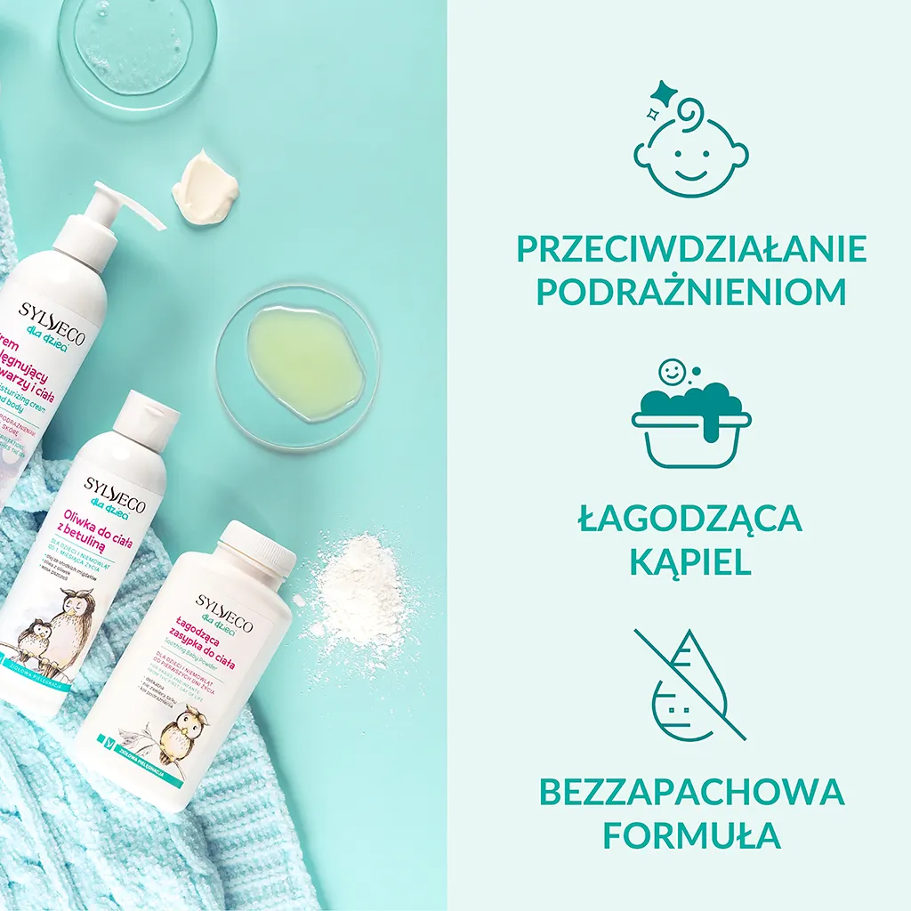Sylveco Bambini Cipria Corpo Lenitiva 100 g Naturale