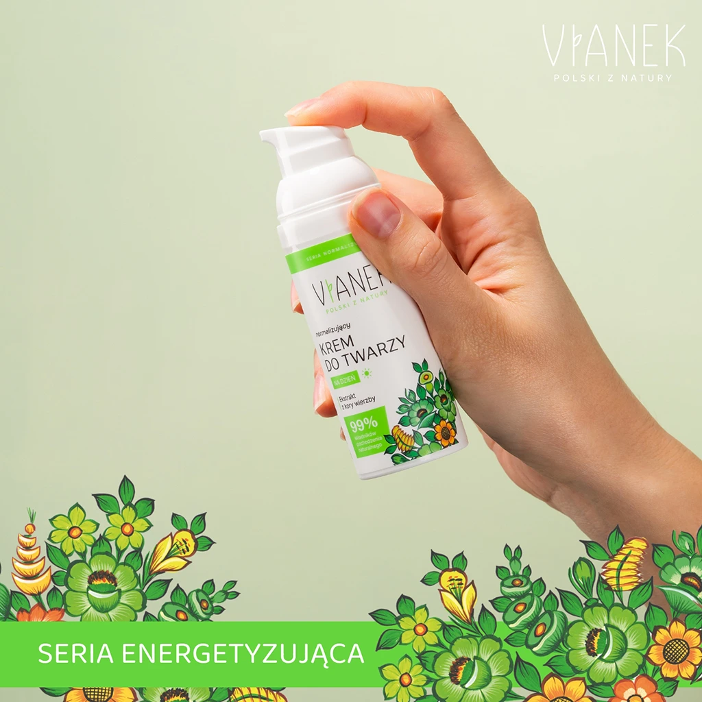 Vianek crema viso giorno normalizzante uva 50 ml