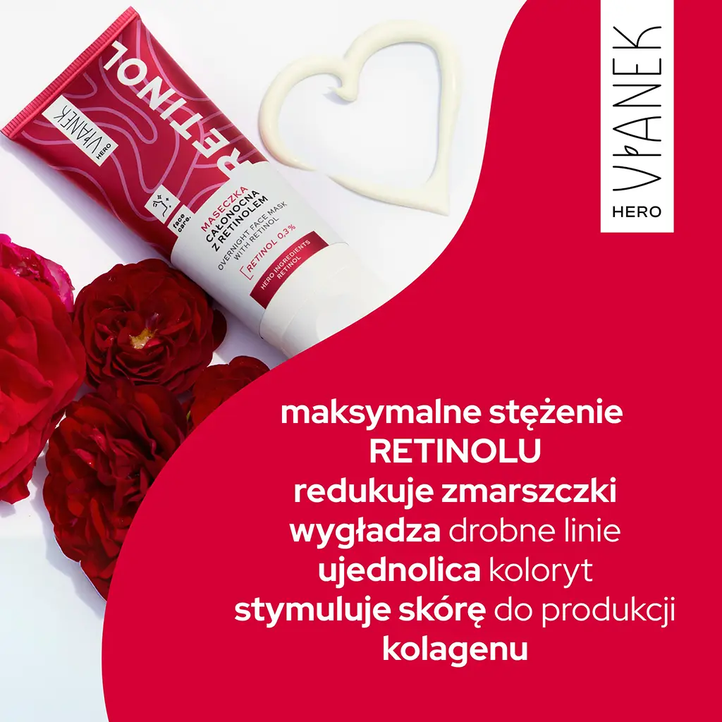 Vianek Hero Maschera Notte Retinolo 0,3% levigante