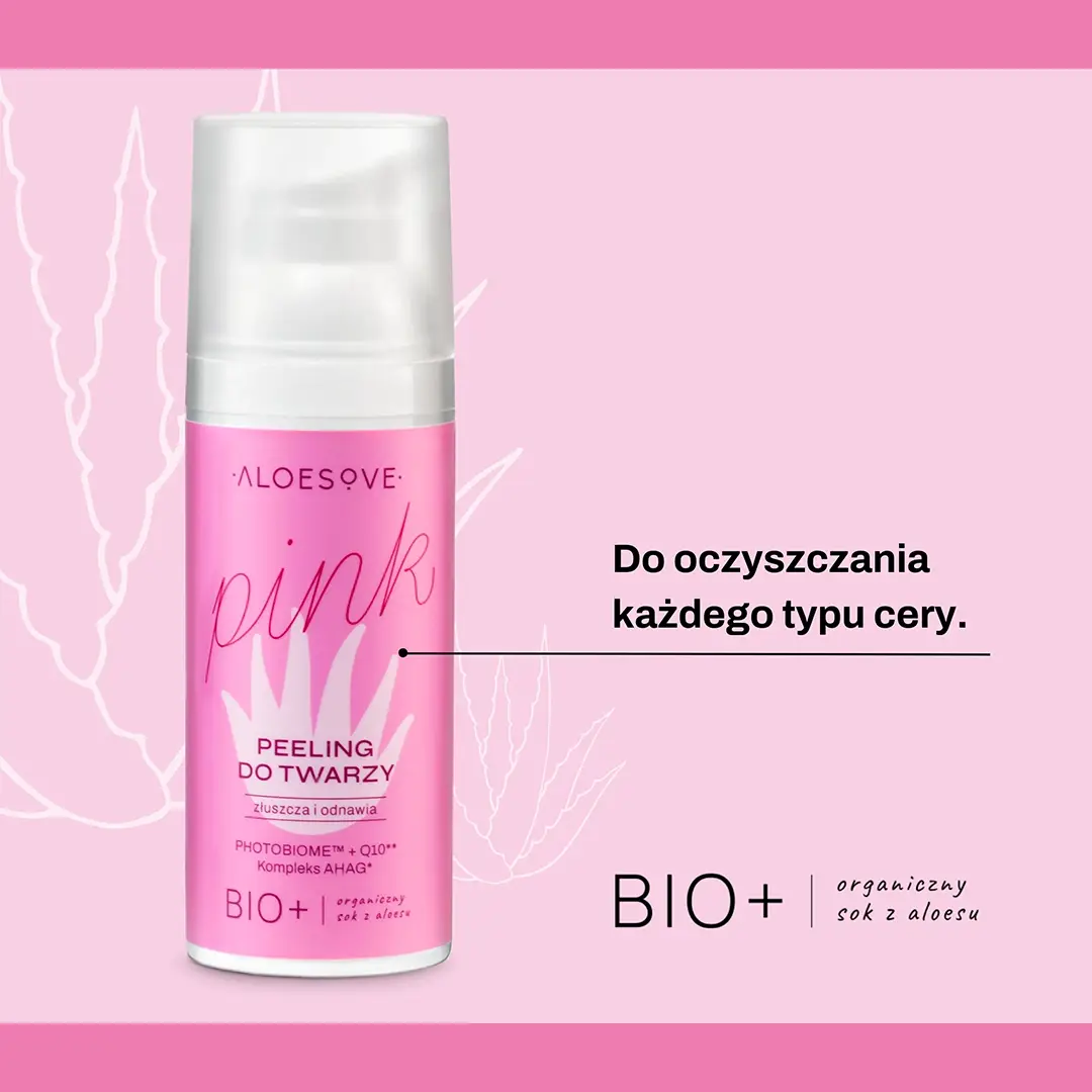 Aloesove Pink peeling viso acido AHA PHA 10%
