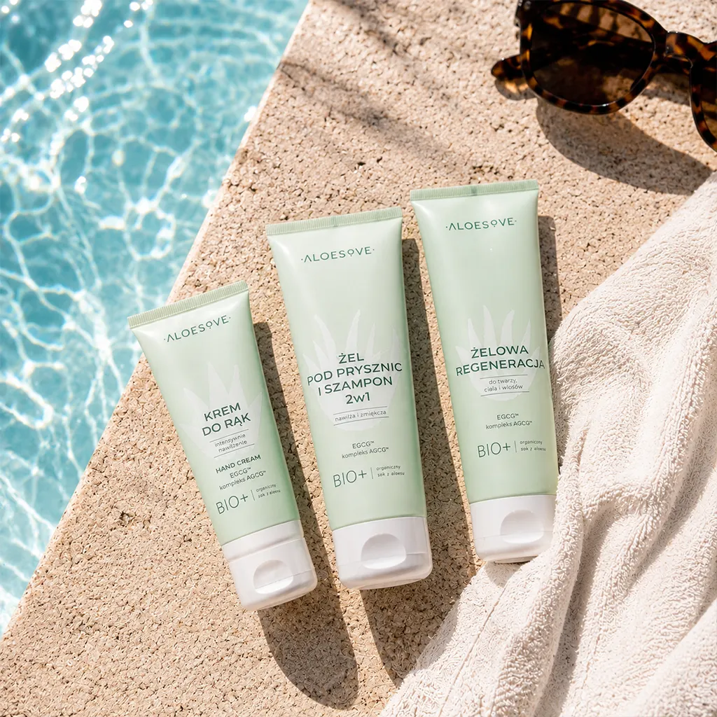 Aloesove Hydra Reset set corpo doccia e mani idratante