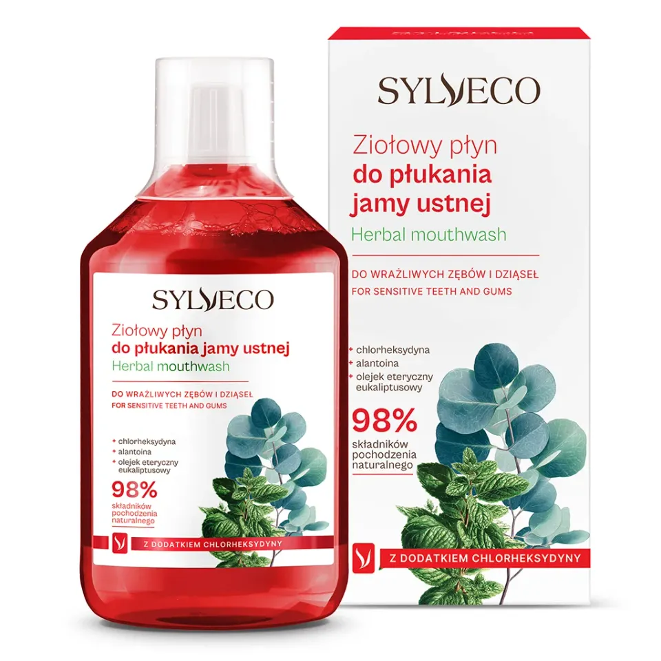 Sylveco Collutorio Erbe con Clorexidina senza Fluoro