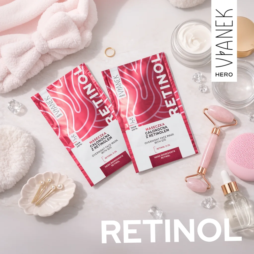 Vianek Hero Retinol maschera notte 10 ml levigante