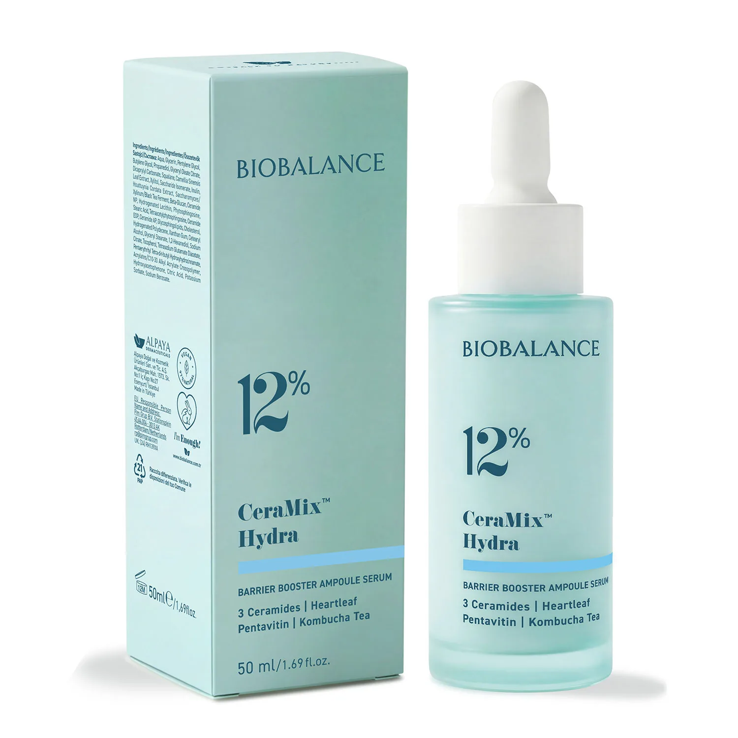Biobalance Ceramix Hydra Barrier Booster Siero 50 ml idratante