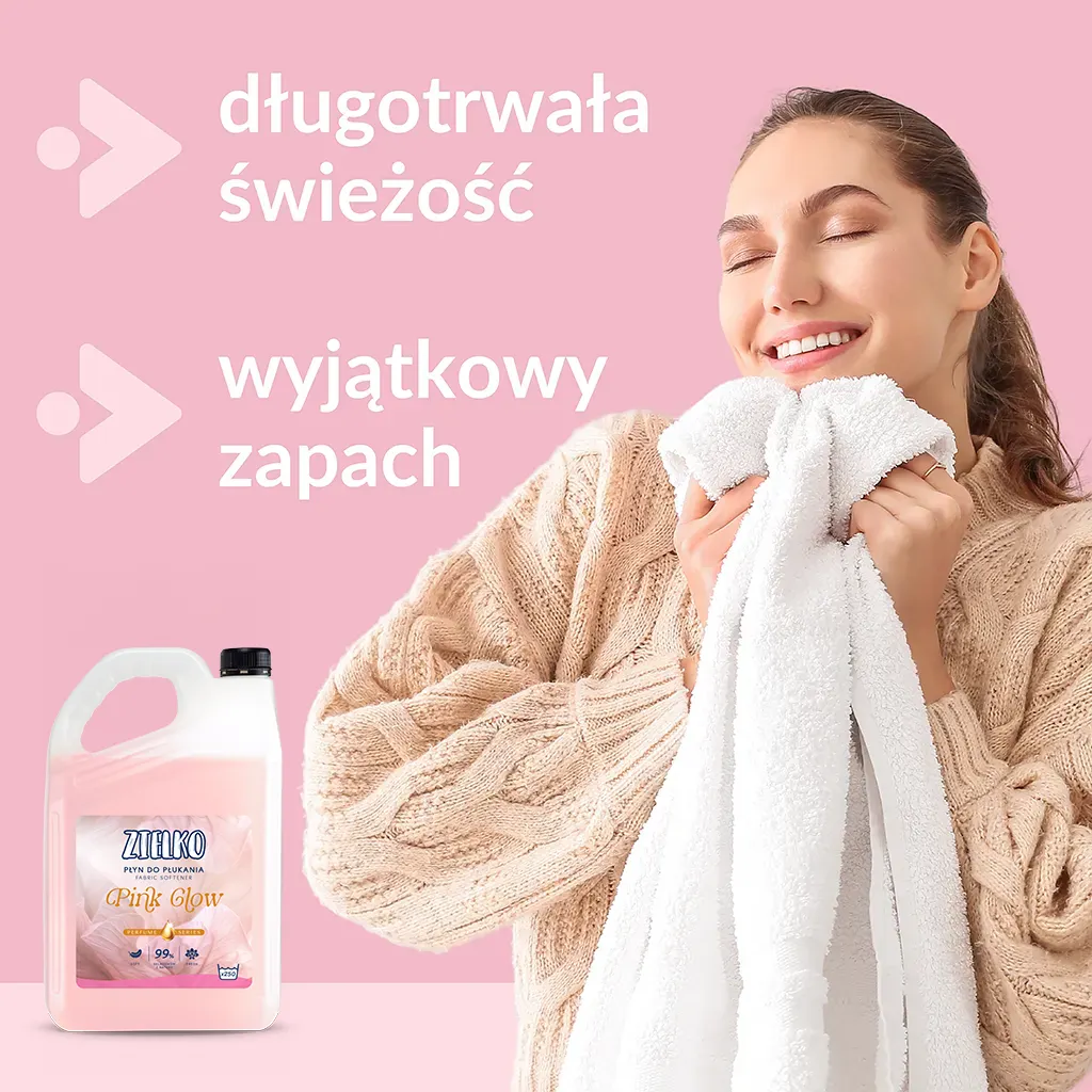 Zielko Pink Glow ammorbidente sandalo cremoso 5L