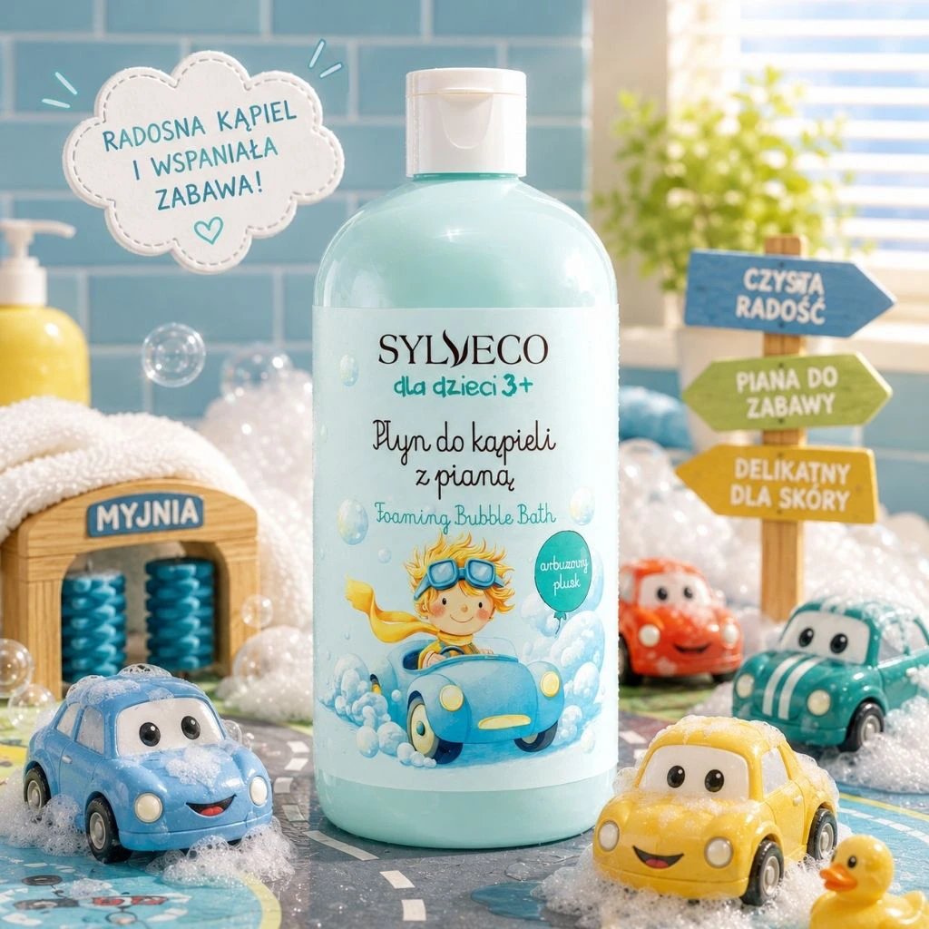 Sylveco Bambini 3+ Bagnoschiuma Arbuzowy Plusk Delicata