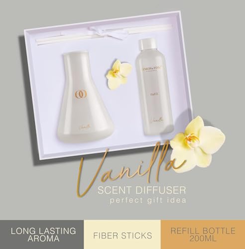 Simon & Tom Vaniglia Diffusore Profumo Ambienti 200 ml Lunga Durata