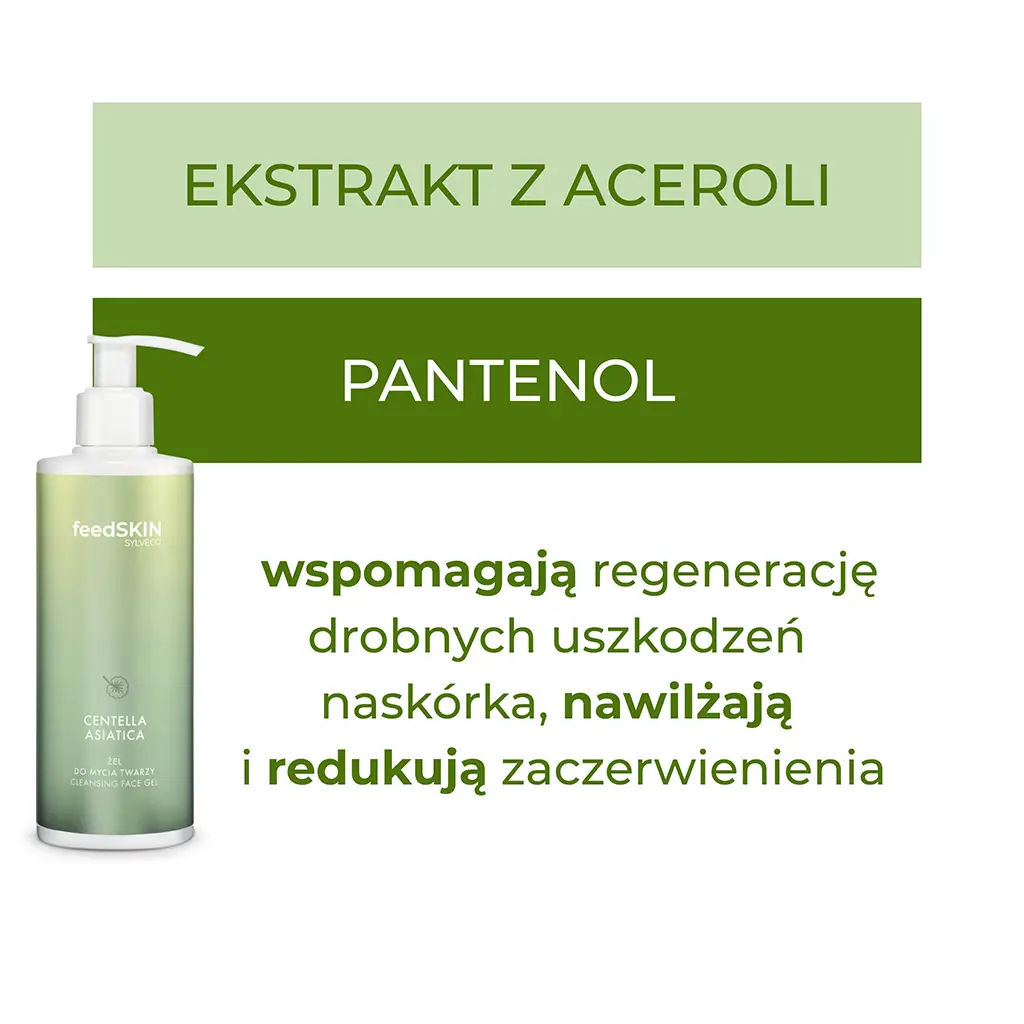 Feedskin Centella gel detergente viso struccante lenitivo
